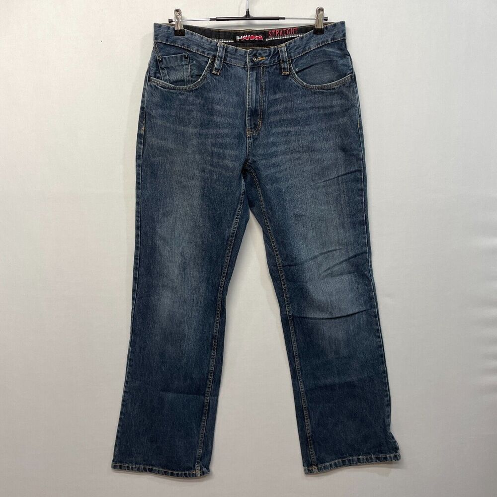 Vintage Tony Hawk Men Y2K Straight Leg Jeans Size 34x34 Blue Denim M261 -21